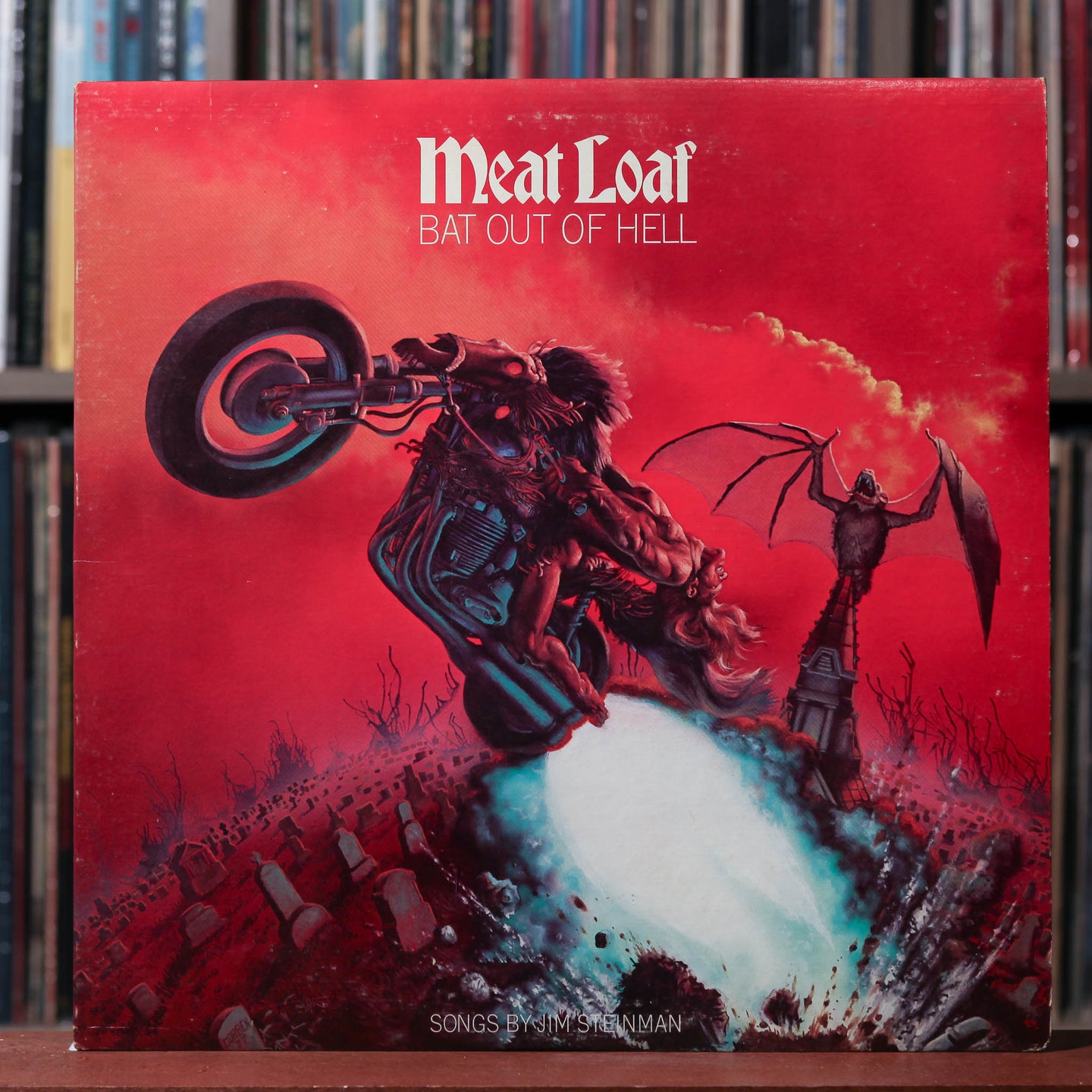 Meat Loaf - Bat Out Of Hell - 1977 Epic, VG/VG+