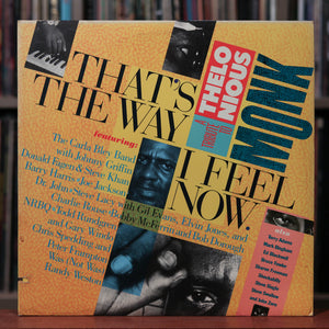 That's The Way I Feel Now - A Tribute To Thelonious Monk - Various - 2LP - 1984 A&M, VG/EX