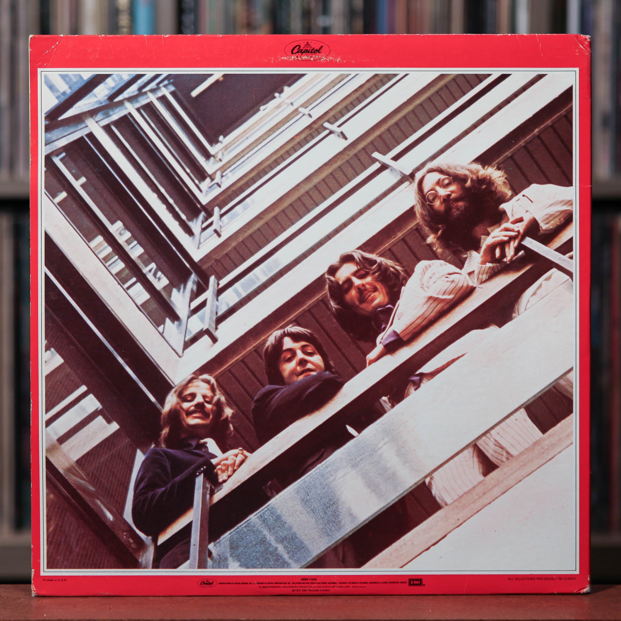 The Beatles 赤盤 2LP 1962-1966 e585y160 The Beatles 赤盤 2LP 1962