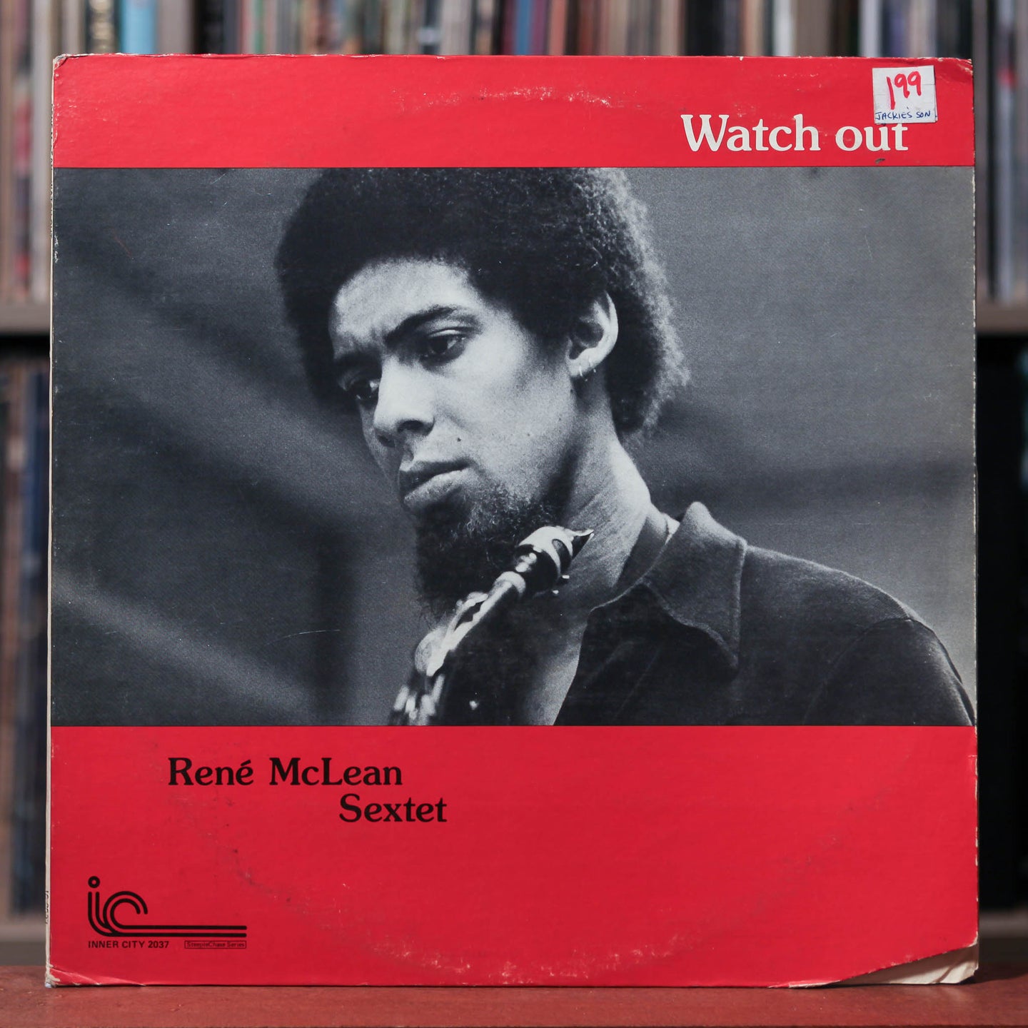 Rene McLean Sextet - Watch Out - 1976 Inner City - VG/VG
