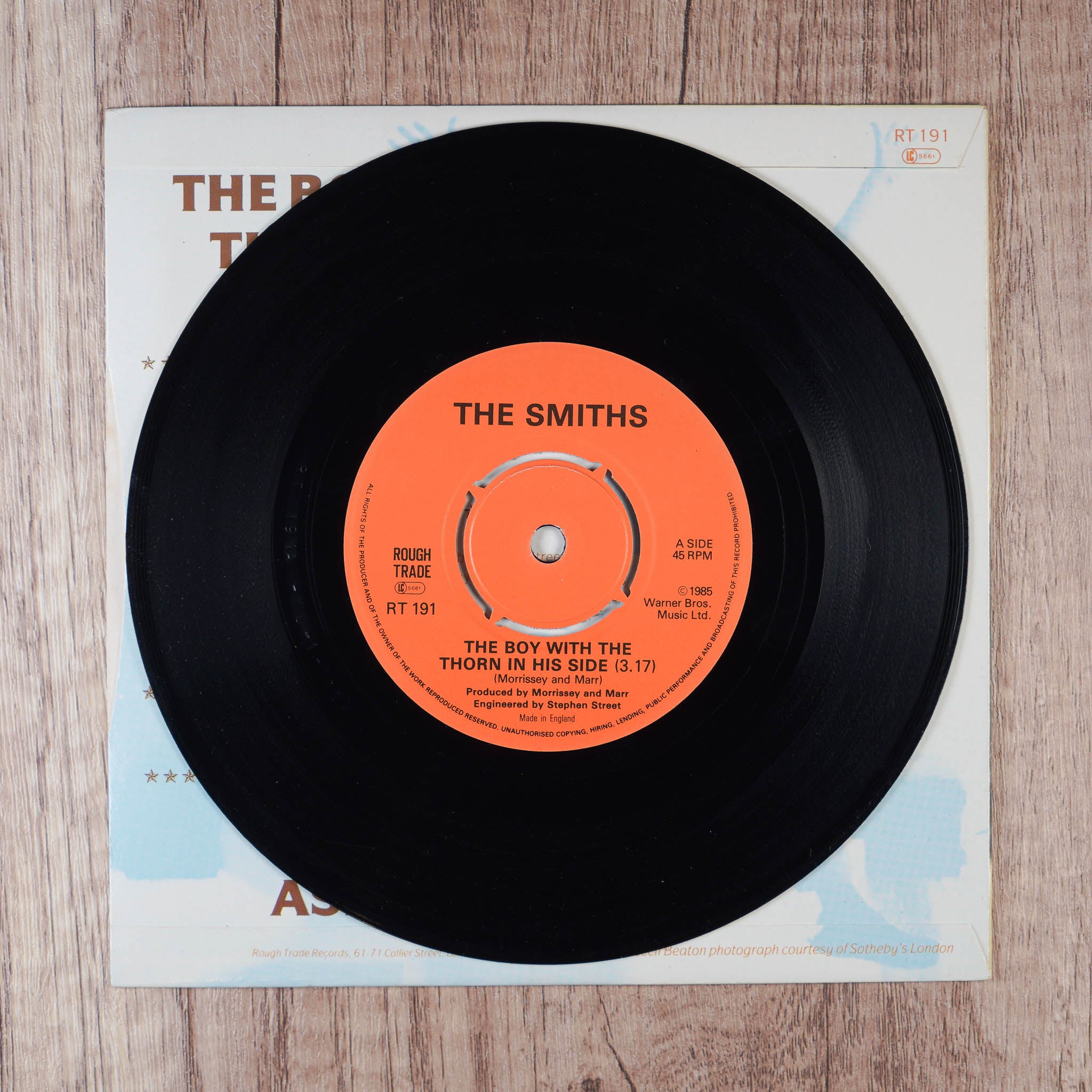 The Smiths - The Boy With The Thorn In His Side - UK 7