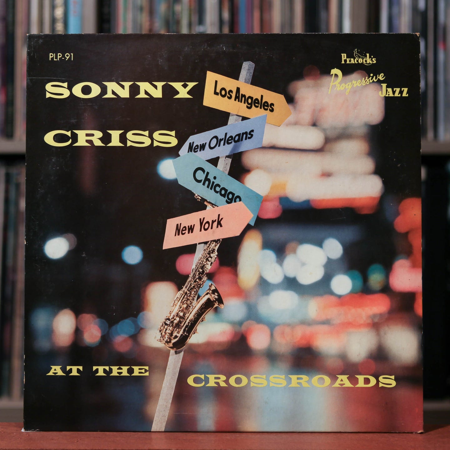 Sonny Criss - At the Crossroads - Mono - 1959 Peacock's