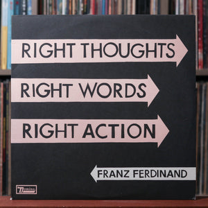Franz Ferdinand - Right Thoughts Right Words Right Action - 2013 Domino, NM/EX