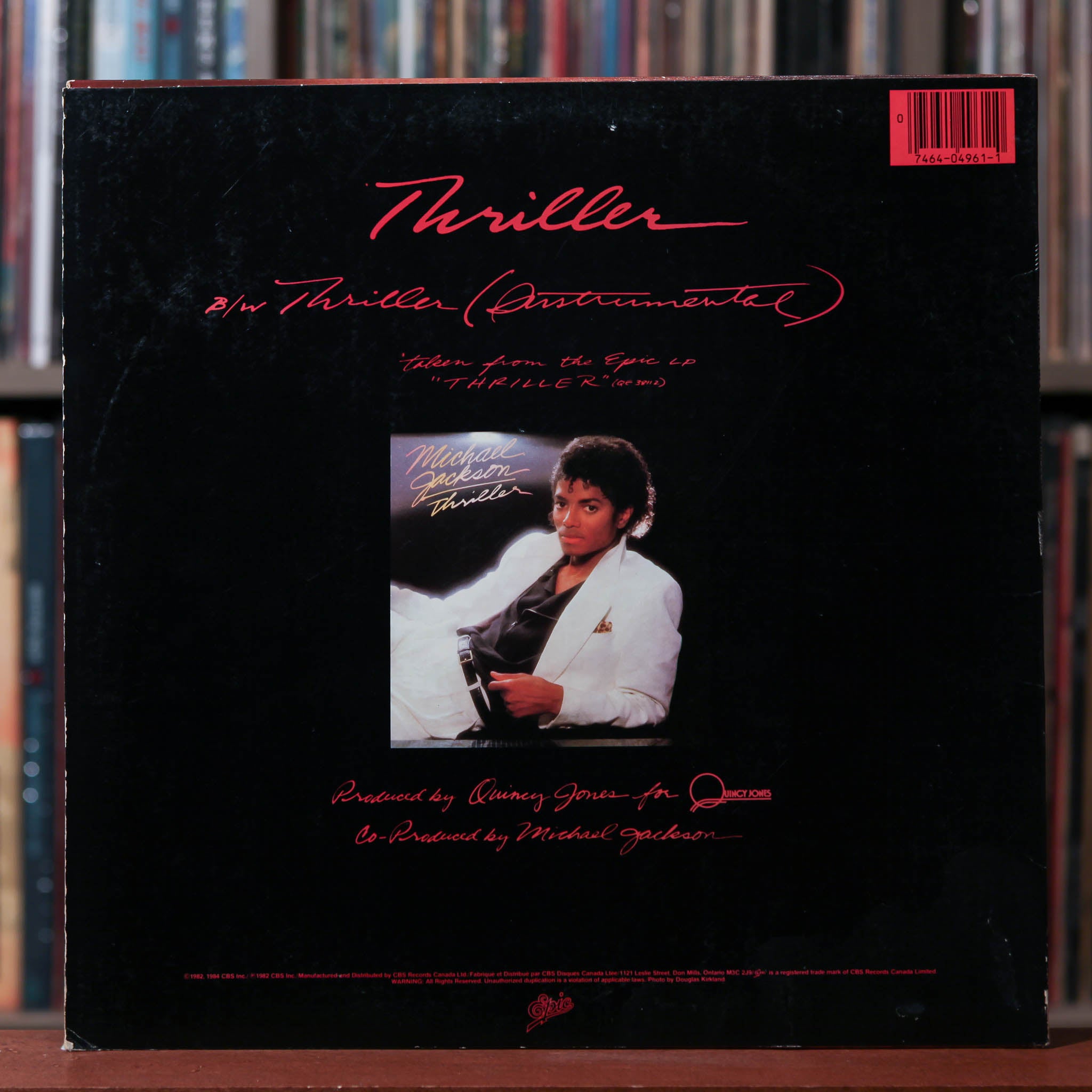 Michael Jackson - Thriller - 1984 Epic, VG/NM