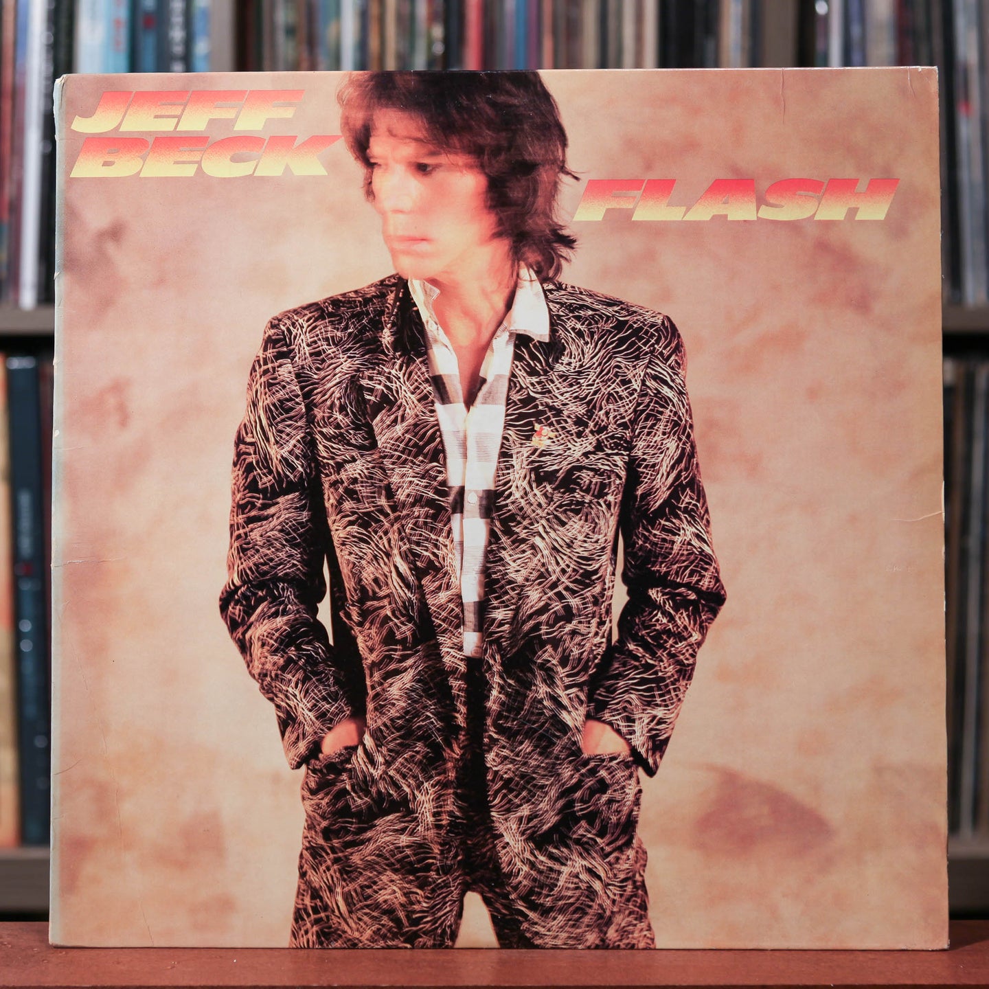 Jeff Beck - Flash - 1985 Epic, VG+/EX