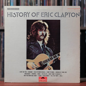 Eric Clapton - History Of Eric Clapton - 2LP - Canada Import - 1970's Polydor, VG+/VG++