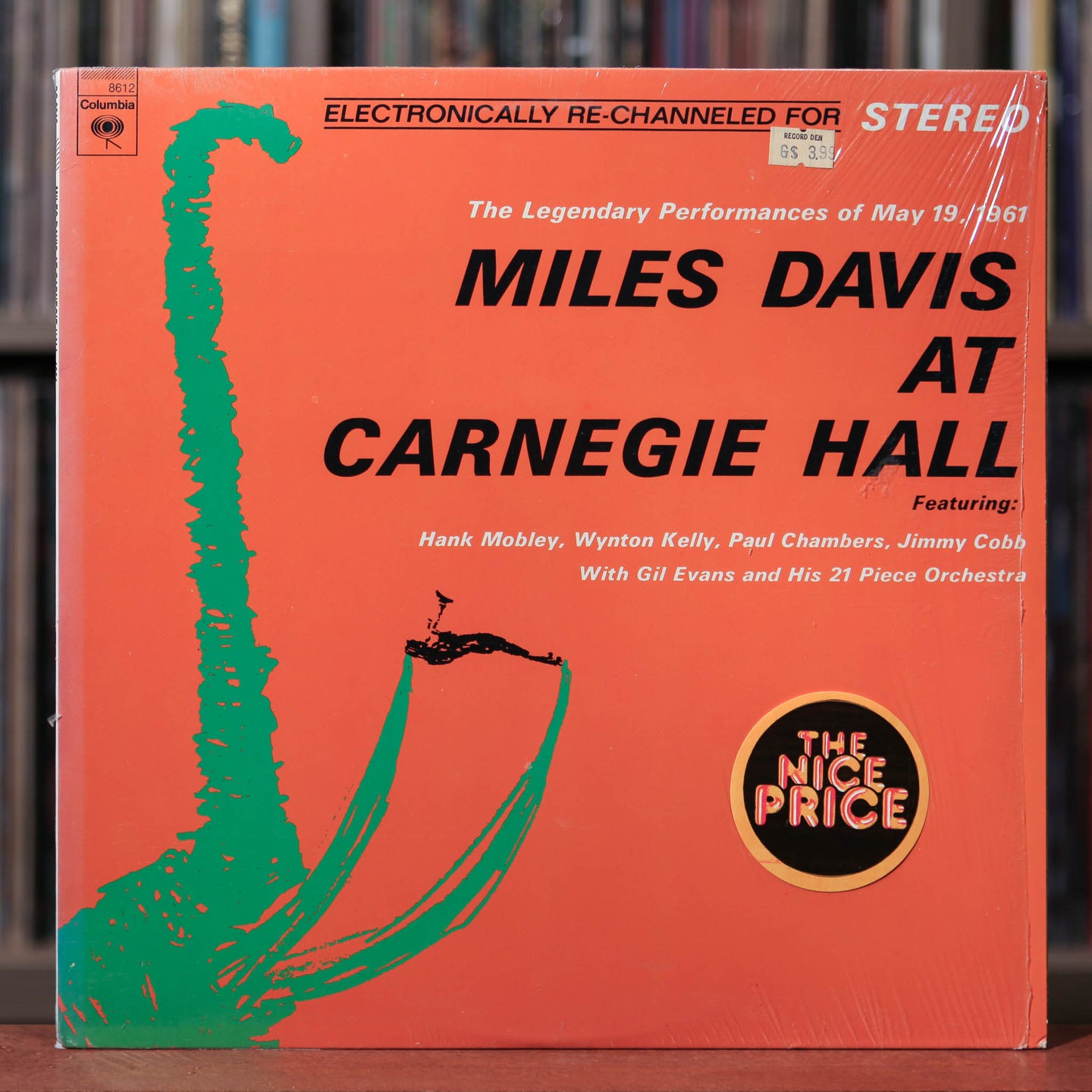 Miles Davis - Miles Davis At Carnegie Hall - 1975 Columbia, EX/VG+ w/Shrink