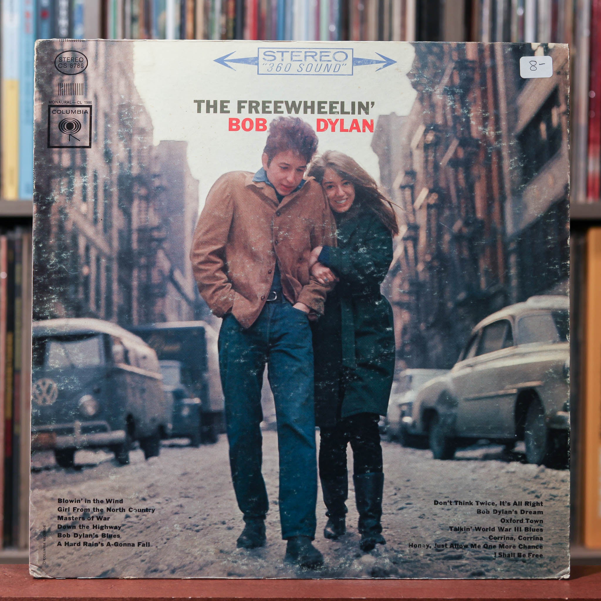 Bob Dylan - The Freewheelin' Bob Dylan - 1966 Columbia, VG/VG