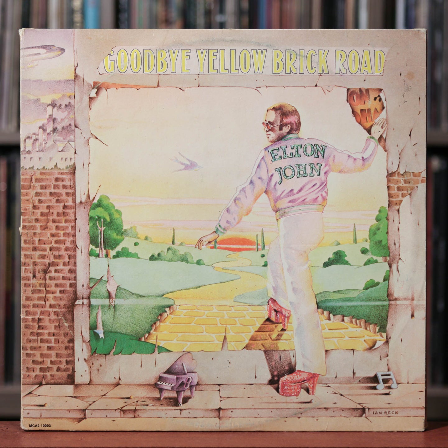 Elton John - Goodbye Yellow Brick Road - 2LP - 1973 MCA, VG/VG