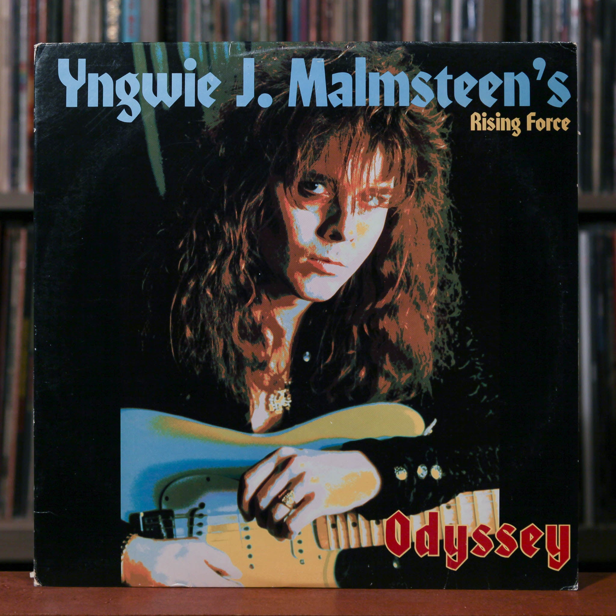Yngwie J. Malmsteen's Rising Force - Odyssey - 1988 Polydor, VG+/VG+