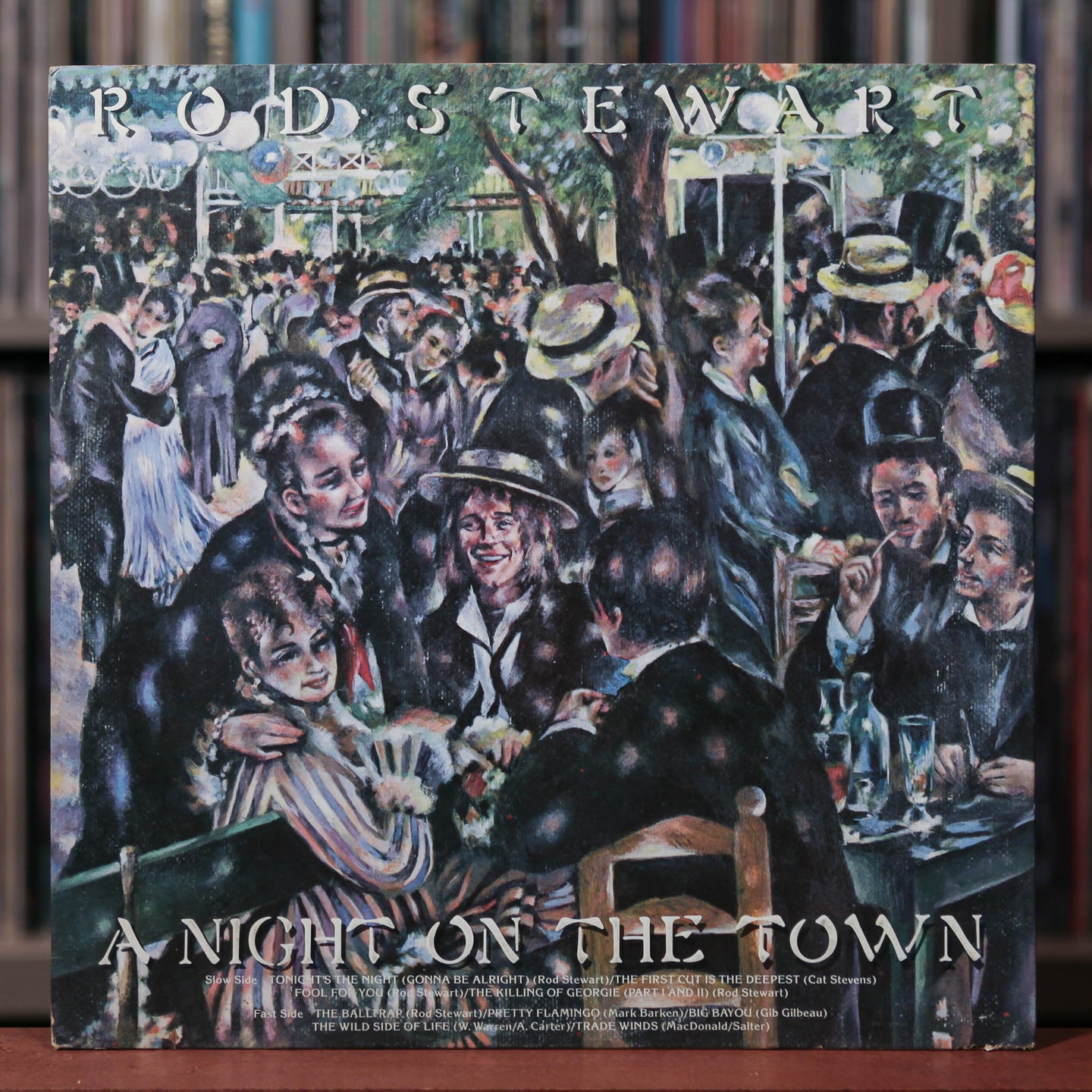 Rod Stewart - A Night On The Town - 1976 Warner, VG+/VG+