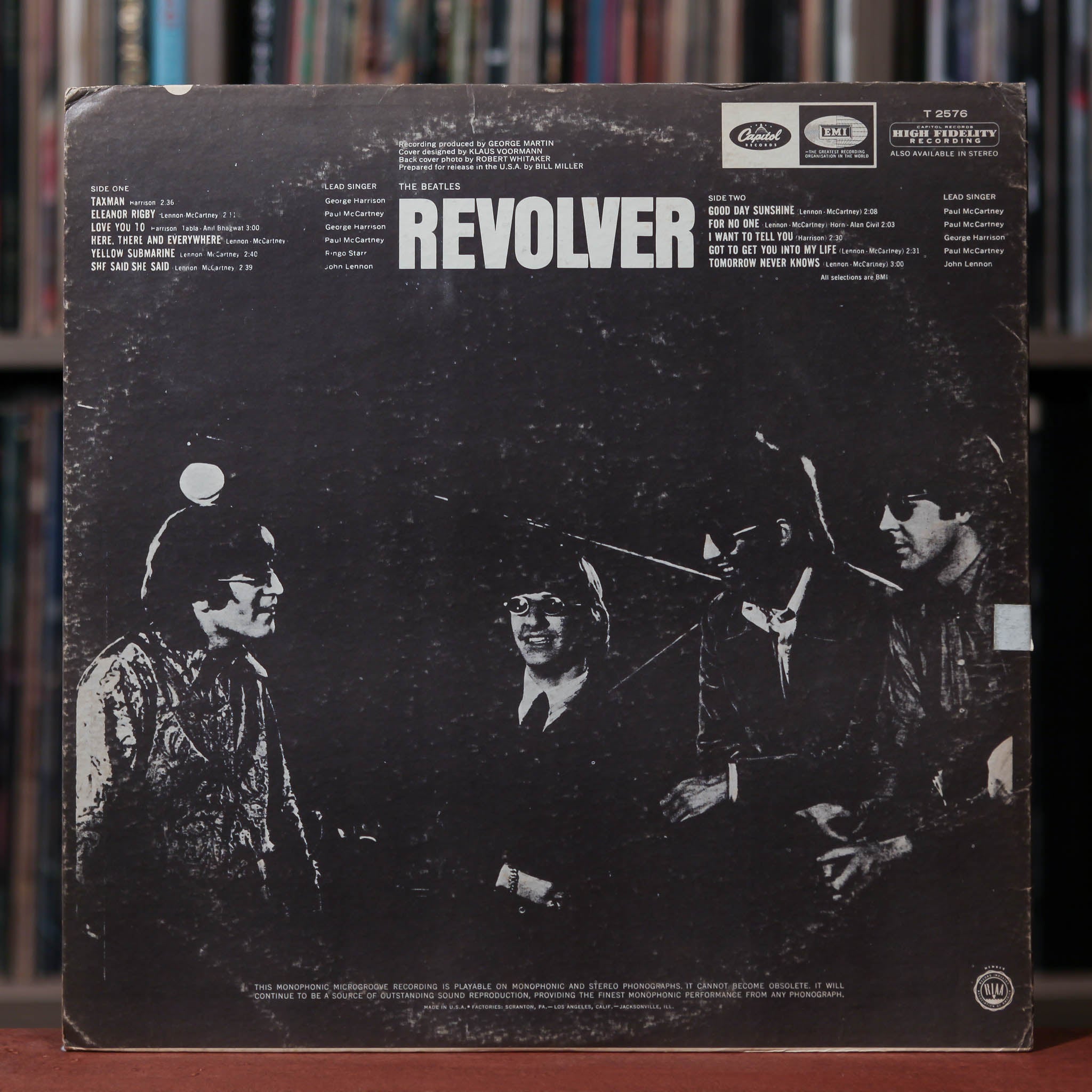 The Beatles - Revolver - RARE 1st MONO - 1966 Capitol - VG+/VG+