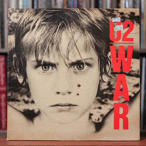U2 - War - UK Import - 1983 Island, VG+/VG