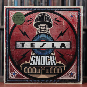 Tesla - Shock - Blue Vinyl - 2019 UMe, SEALED