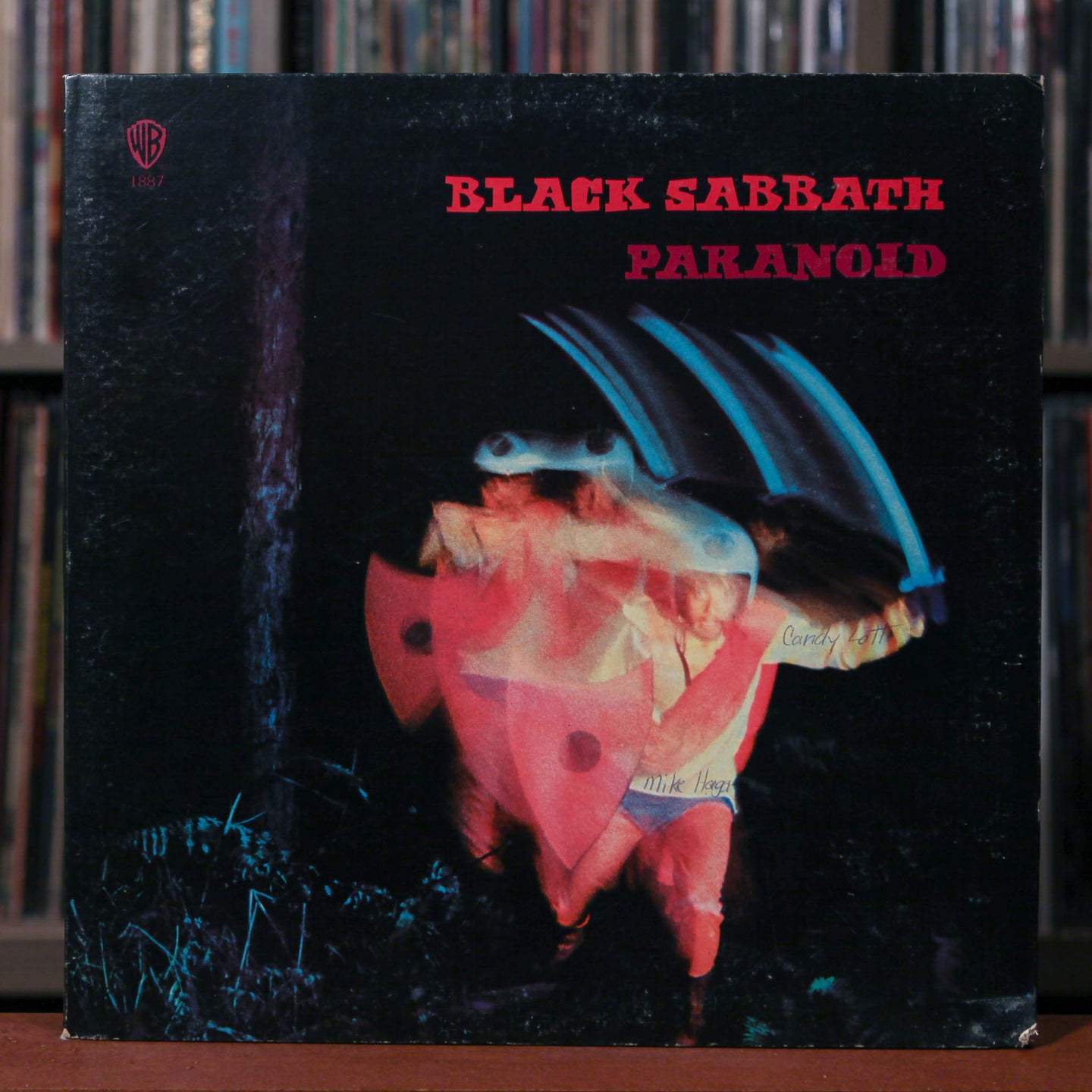 Black Sabbath - Paranoid - 1975 Warner Bros, Strong VG/VG