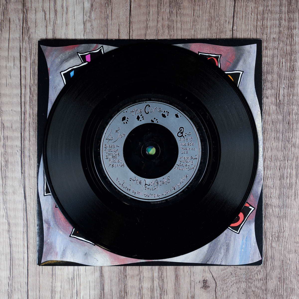 The Cure - The Love Cats - UK INJECTION LABELS 7