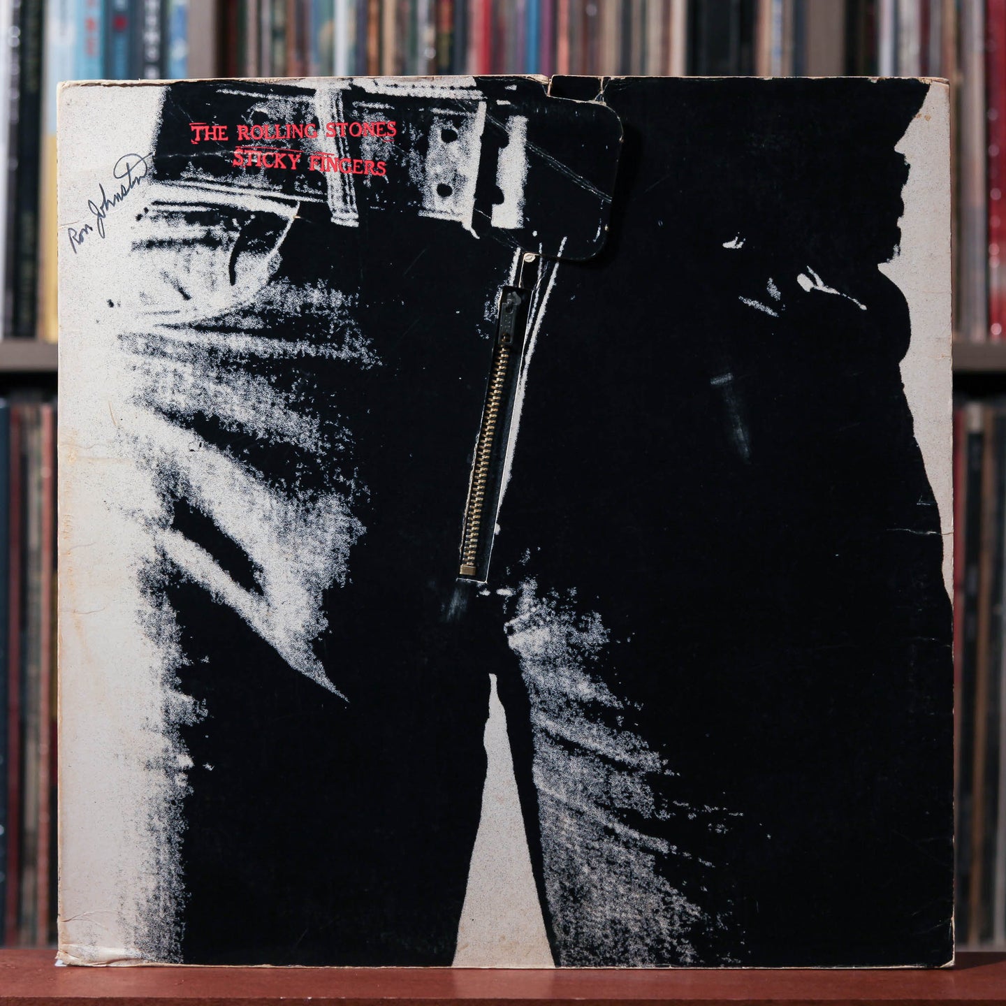 The Rolling Stones - Sticky Fingers - ZIPPER COVER 1971 Rolling Stones Records VG/VG