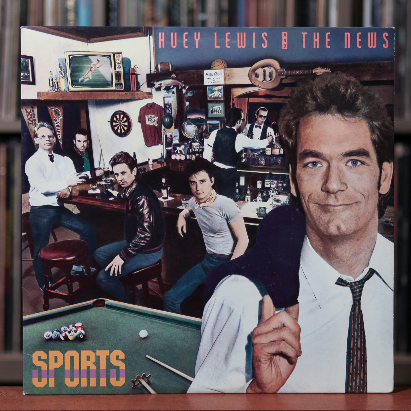 Huey Lewis And The News - Sports - 1983 Chrysalis, VG+/EX