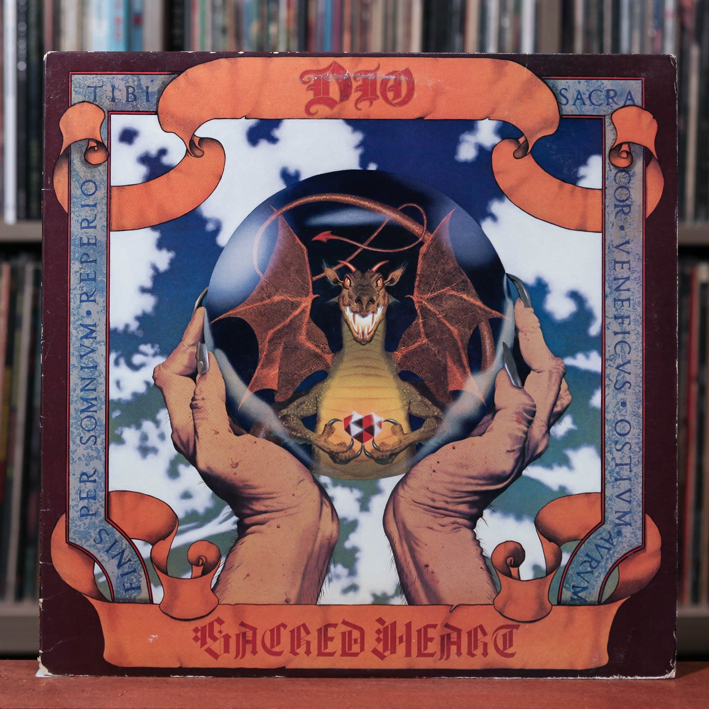 DIO - Sacred Heart - 1985 WB - VG+/Strong VG