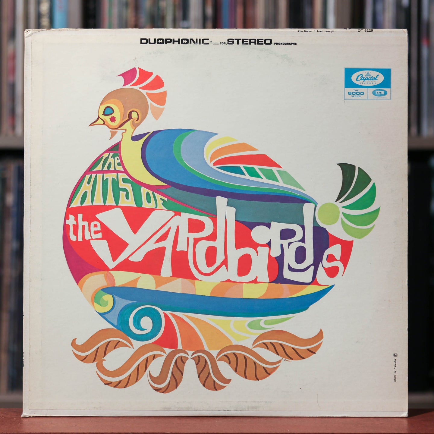The Yardbirds - The Hits of the Yardbirds - Canada Import - 1967 Capitol, VG+/VG