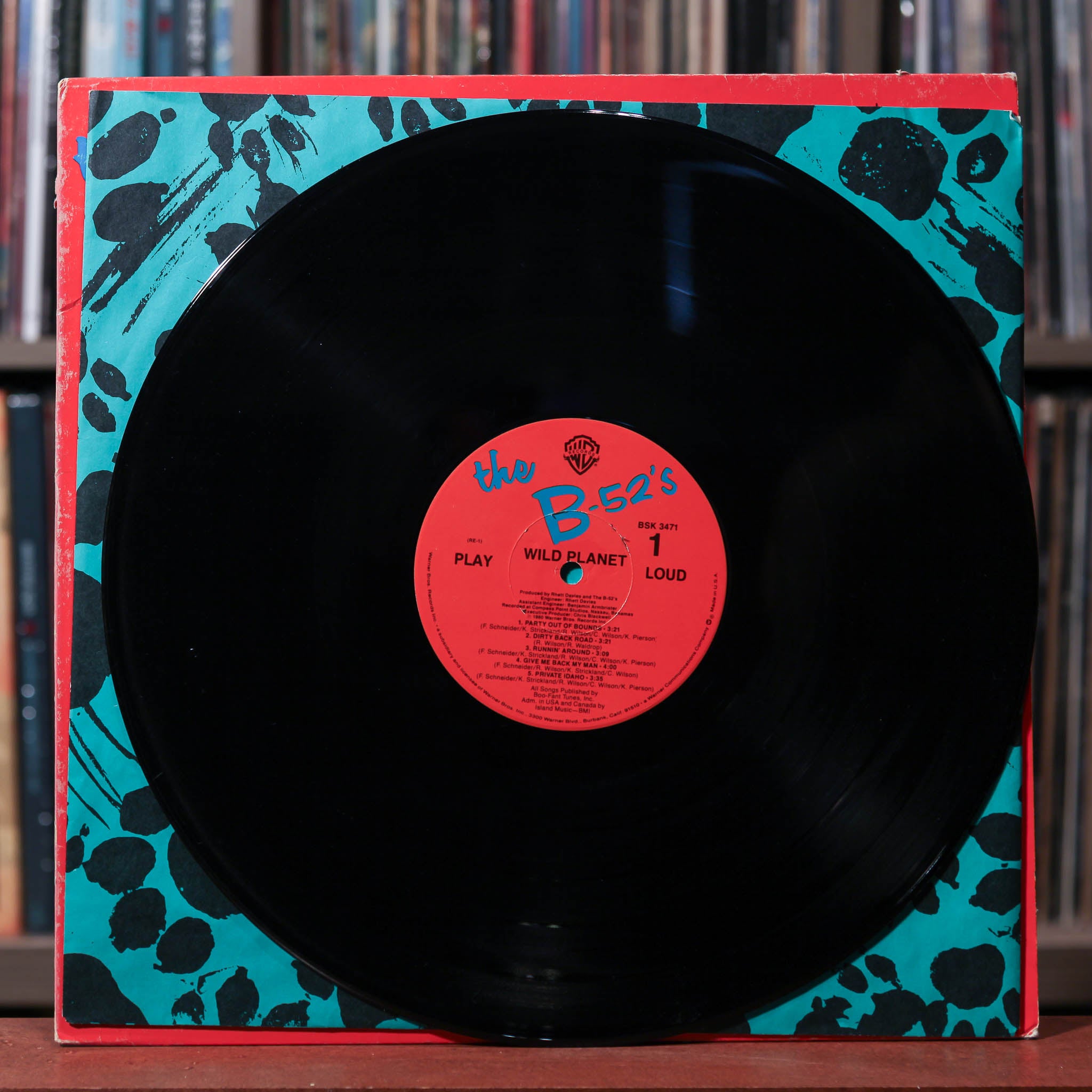 The B-52's - Wild Planet - 1980 Warner Bros. Records, VG/VG+