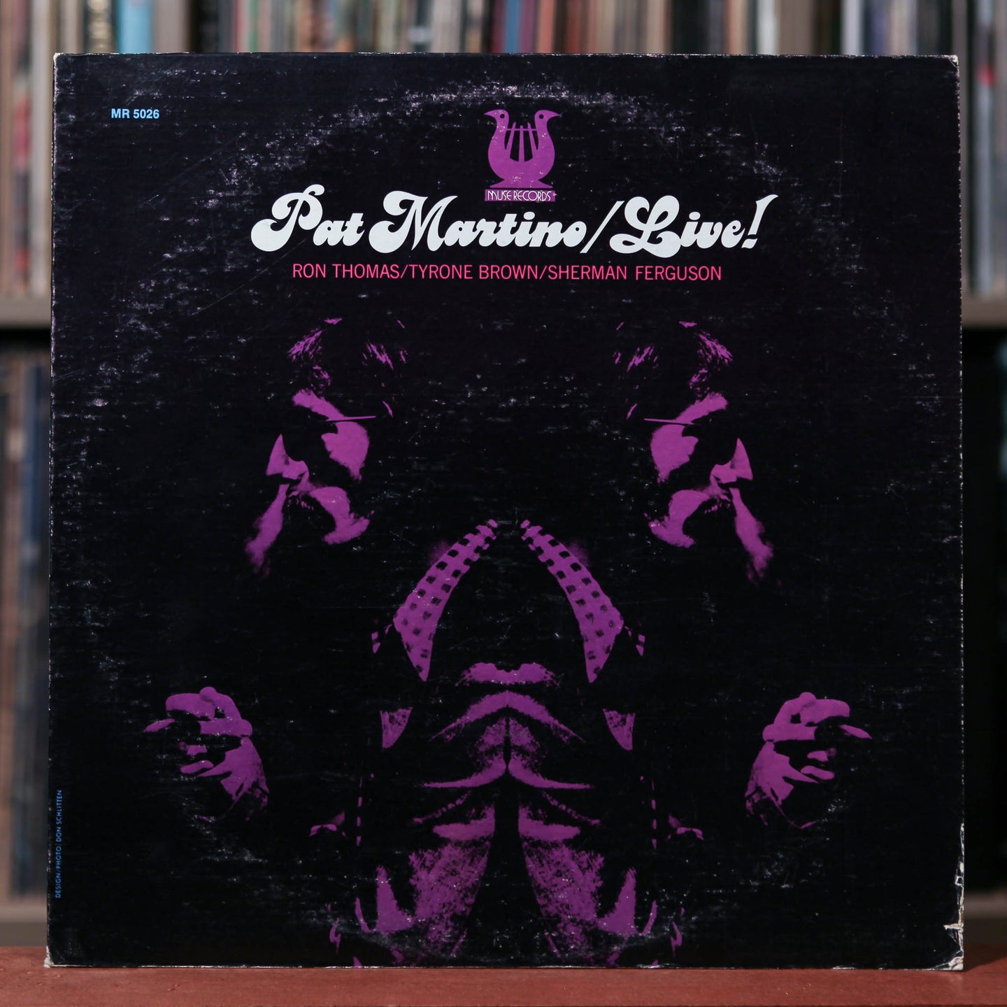 Pat Martino - Live! - 1974 Muse Records - VG/VG+