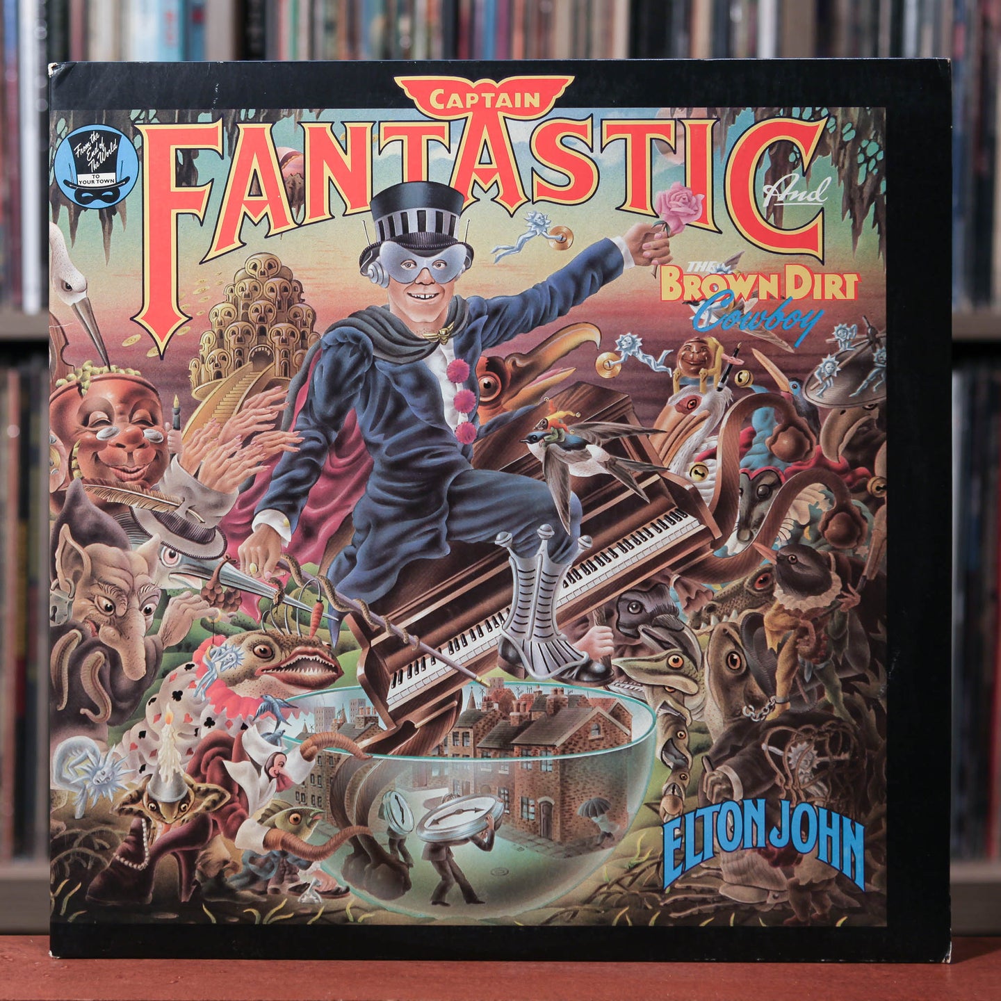 Elton John - Captain Fantastic And The Brown Dirt Cowboy - 1975 MCA, VG+/VG