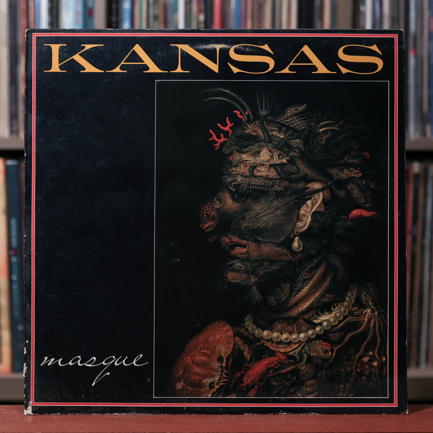 Kansas - Masque - 1975 Kirshner, VG/VG+