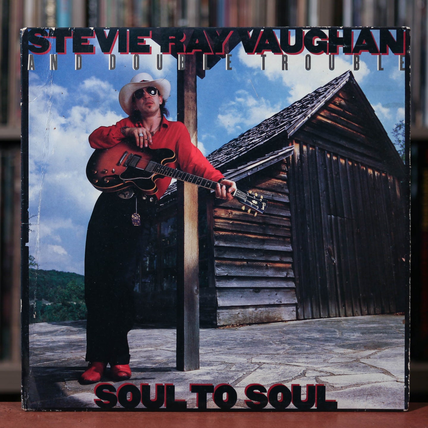 Stevie Ray Vaughan - Soul To Soul - 1985 Epic, VG/VG+