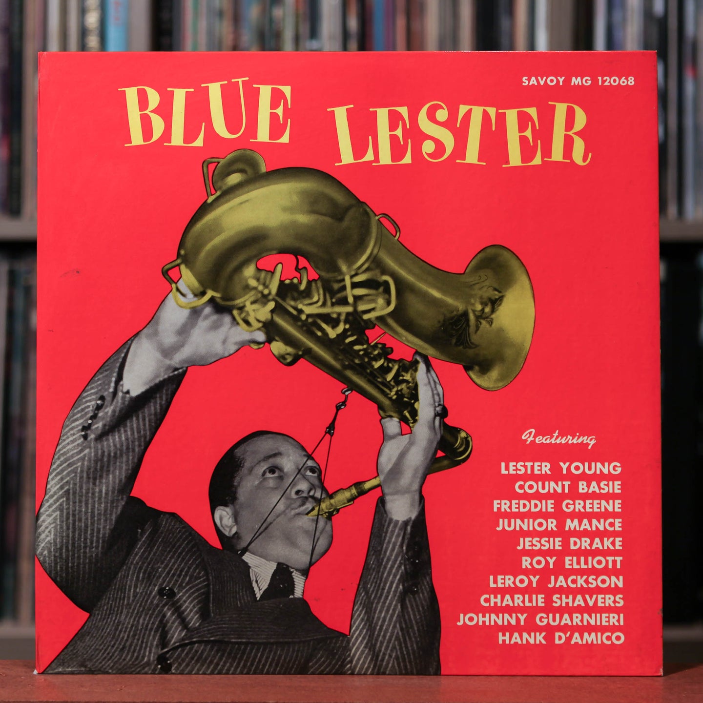 Lester Young - Blue Lester - Mono - 1956 Savoy, VG+/EX