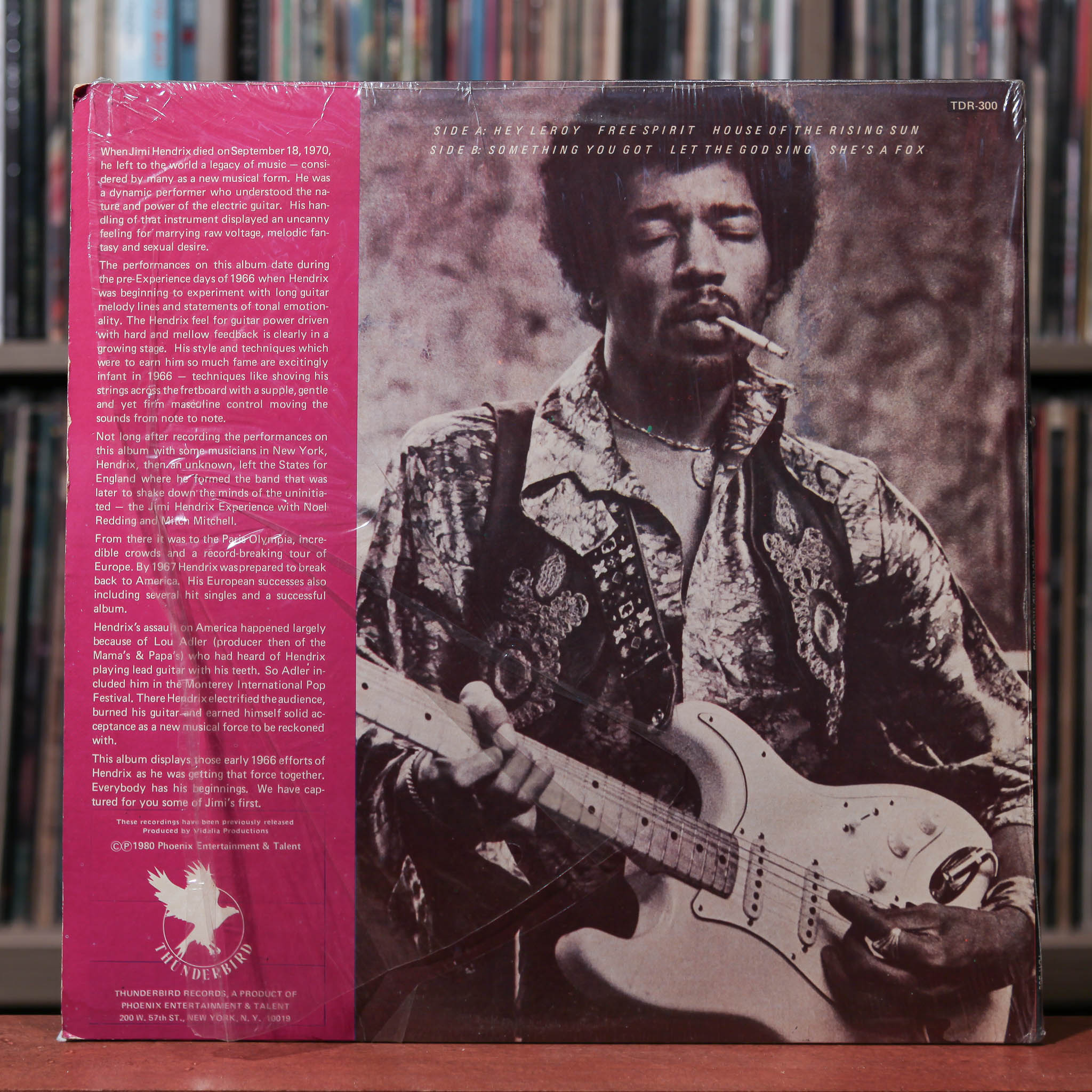 Jimi Hendrix - Free Spirit - 1979 Springboard, VG+/VG+