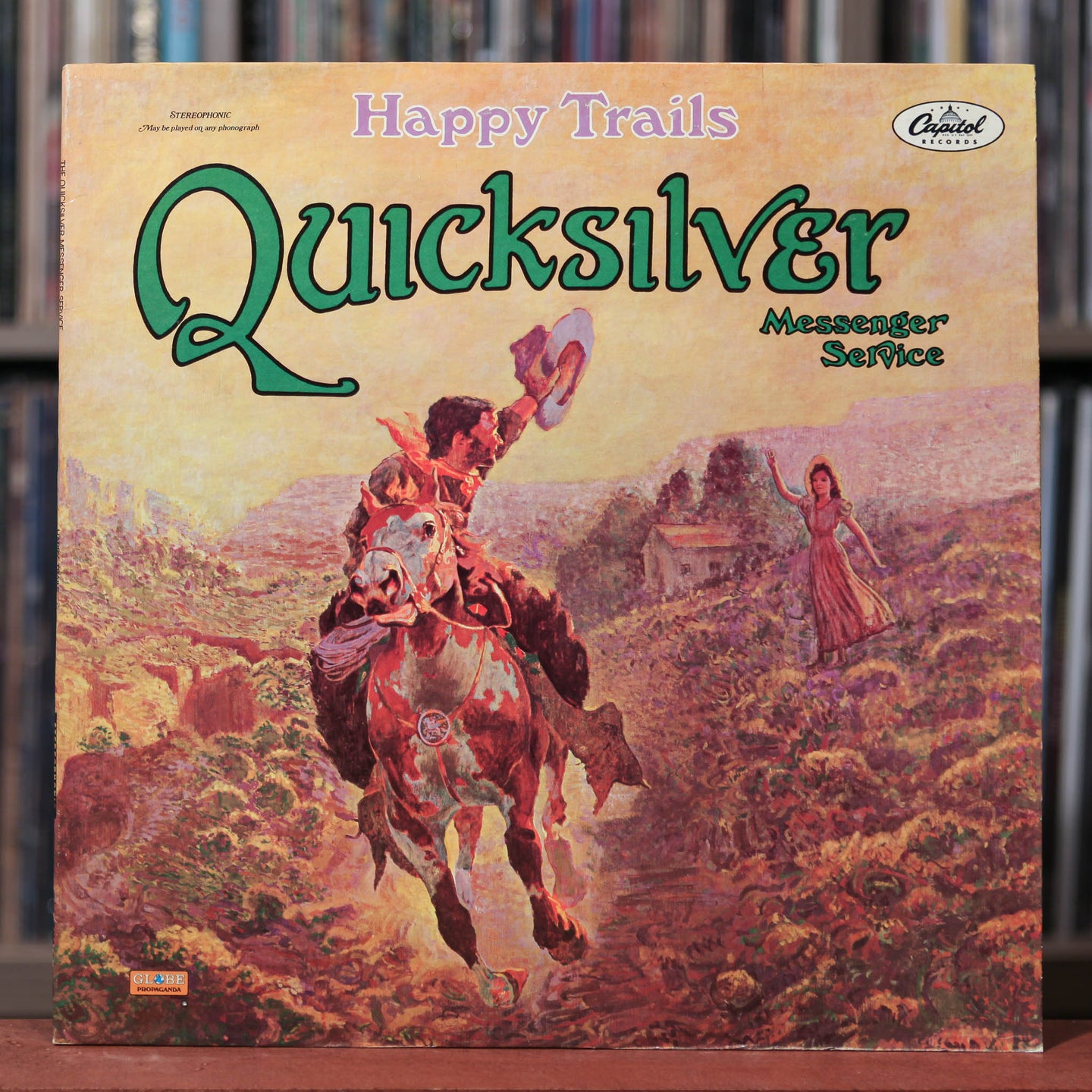 Quicksilver Messenger Service - Happy Trails - 1971 Capitol, EX/VG+