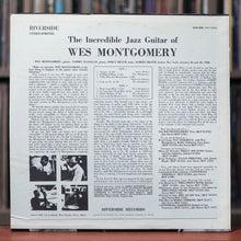 Load image into Gallery viewer, Wes Montgomery - The Incredible Jazz Guitar Of Wes Montgomery - 2011 Riverside, EX/VG+
