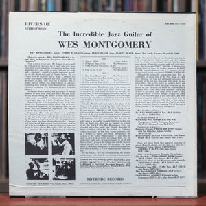 Wes Montgomery - The Incredible Jazz Guitar Of Wes Montgomery - 2011 Riverside, EX/VG+