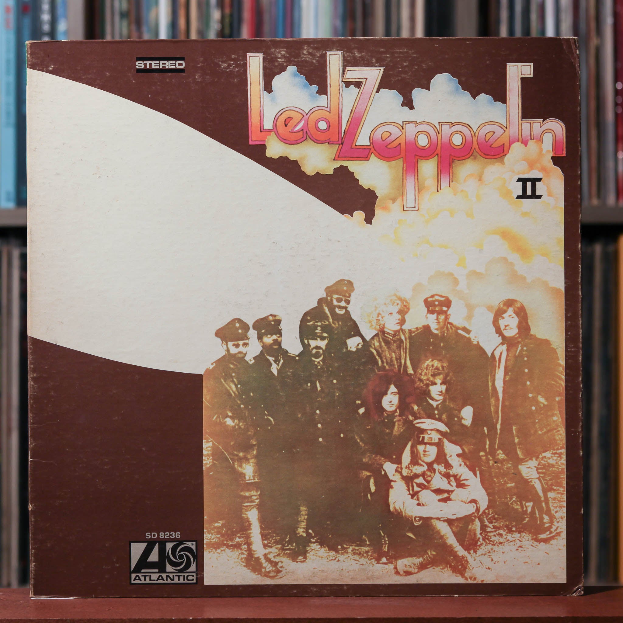 Led Zeppelin - Led Zeppelin II - CANADA RED LABEL 1969 Atlantic, VG/G+