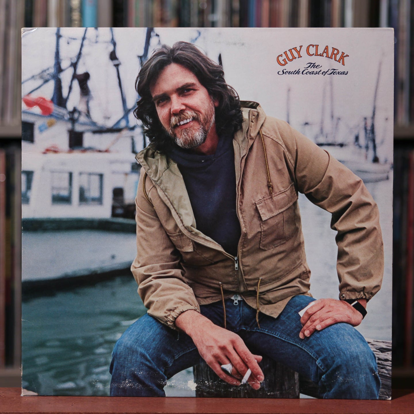 Guy Clark - The South Coast of Texas- 1981 WB, VG/VG+