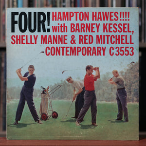 Hampton Hawes - FOUR - 1958 Contemporary, VG+/VG+