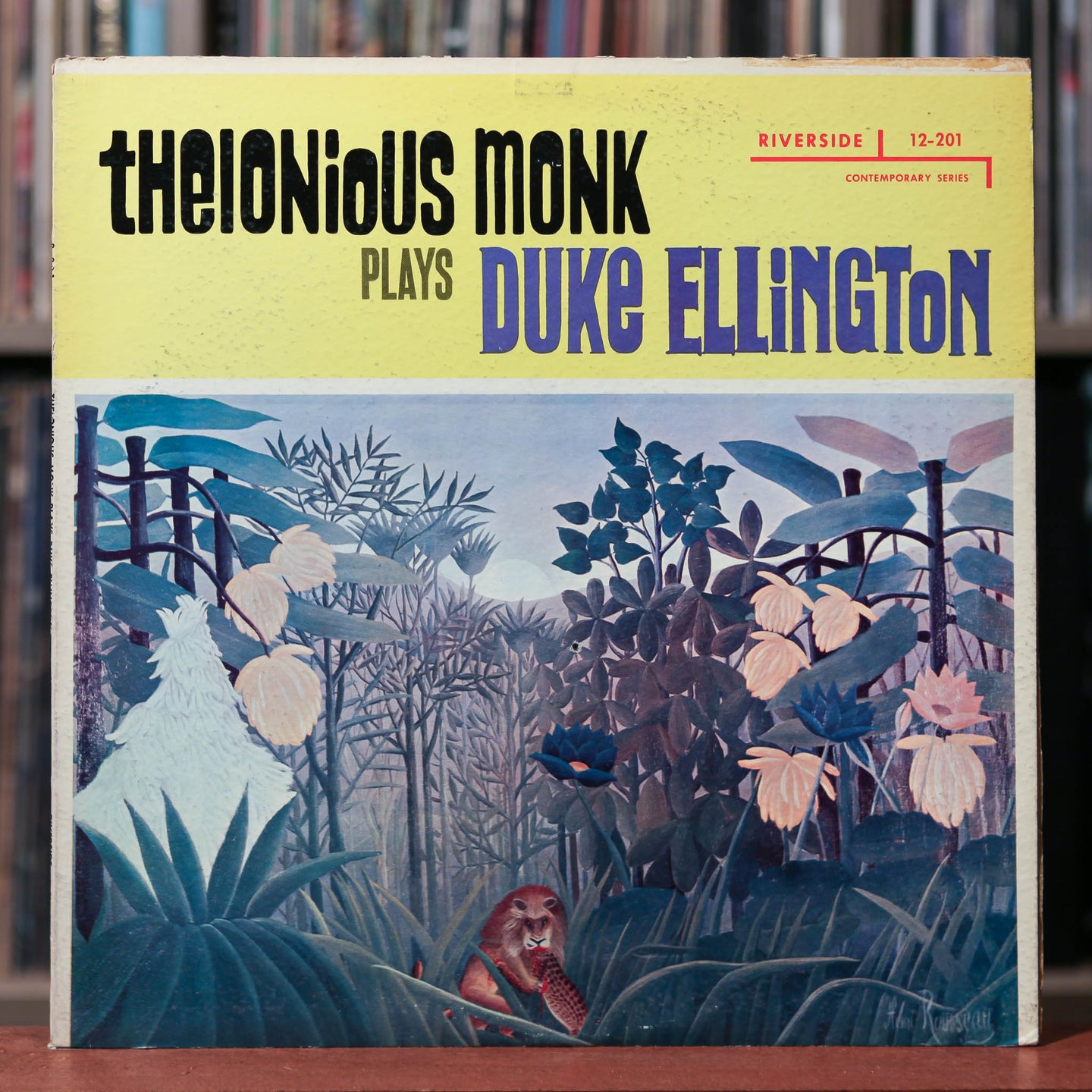 Thelonious Monk - Plays Duke Ellington - 1958 Riverside - G+/VG