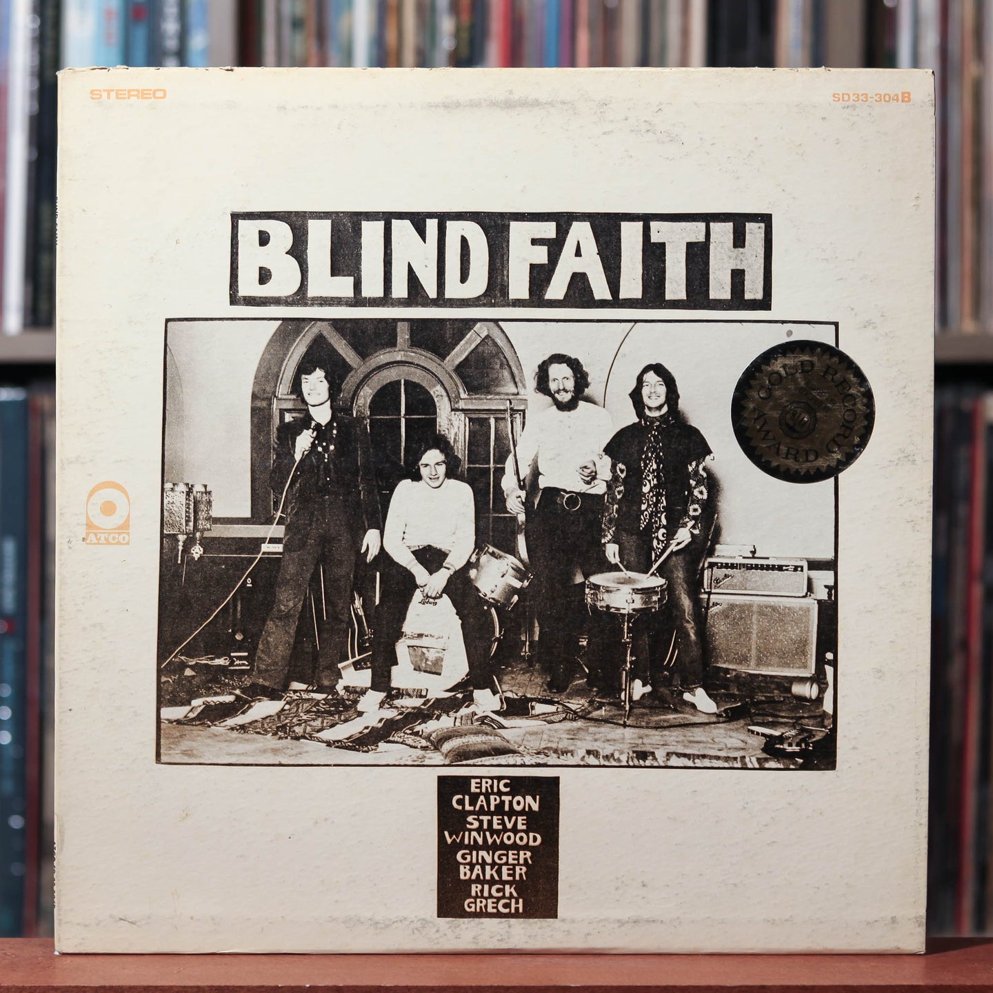 Blind Faith - Self Titled - 1969 ATCO, VG/VG