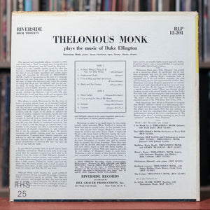 Thelonious Monk - Plays Duke Ellington - 1958 Riverside - G+/VG