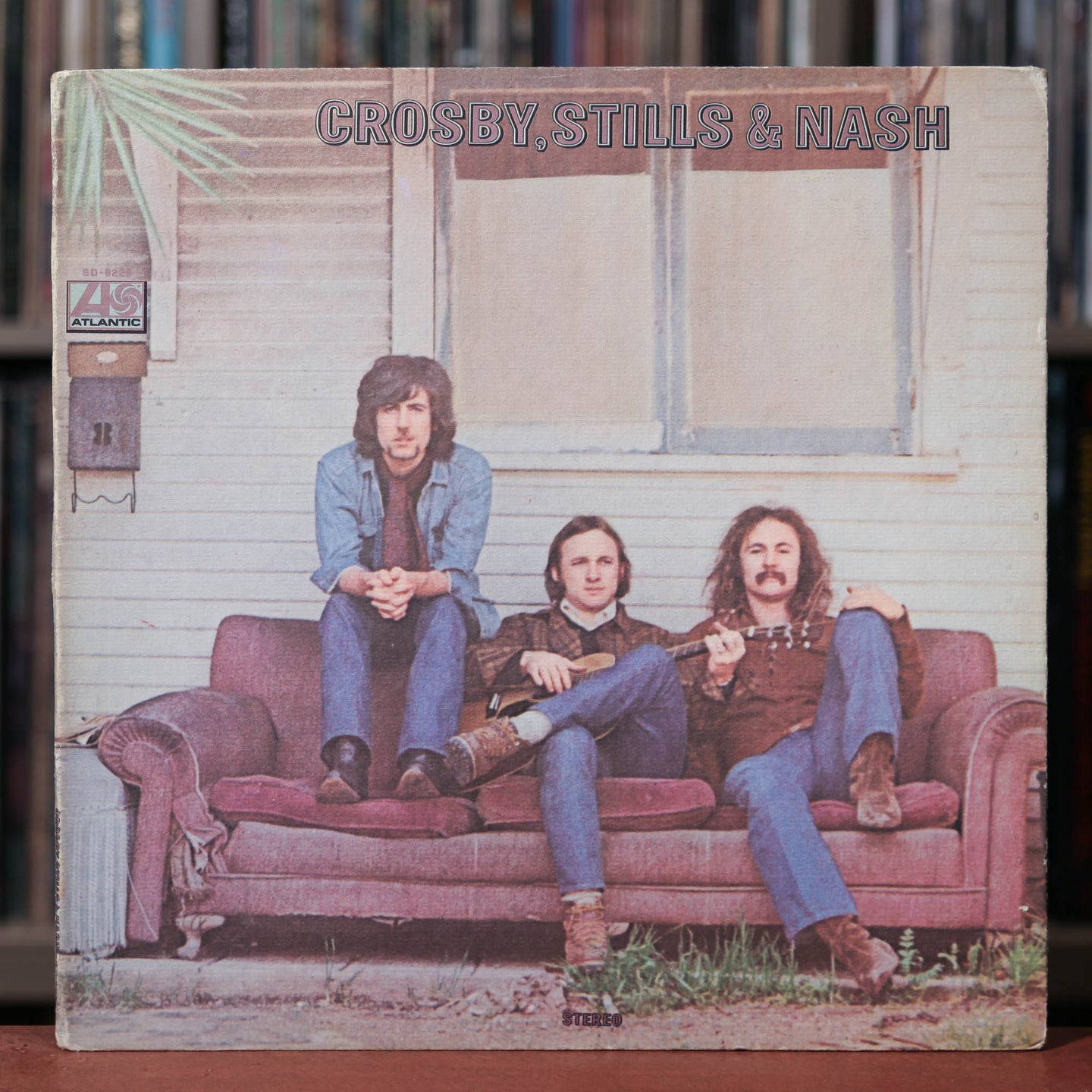 Crosby, Stills & Nash - Self-Titled - 1968 Atlantic, VG+/VG