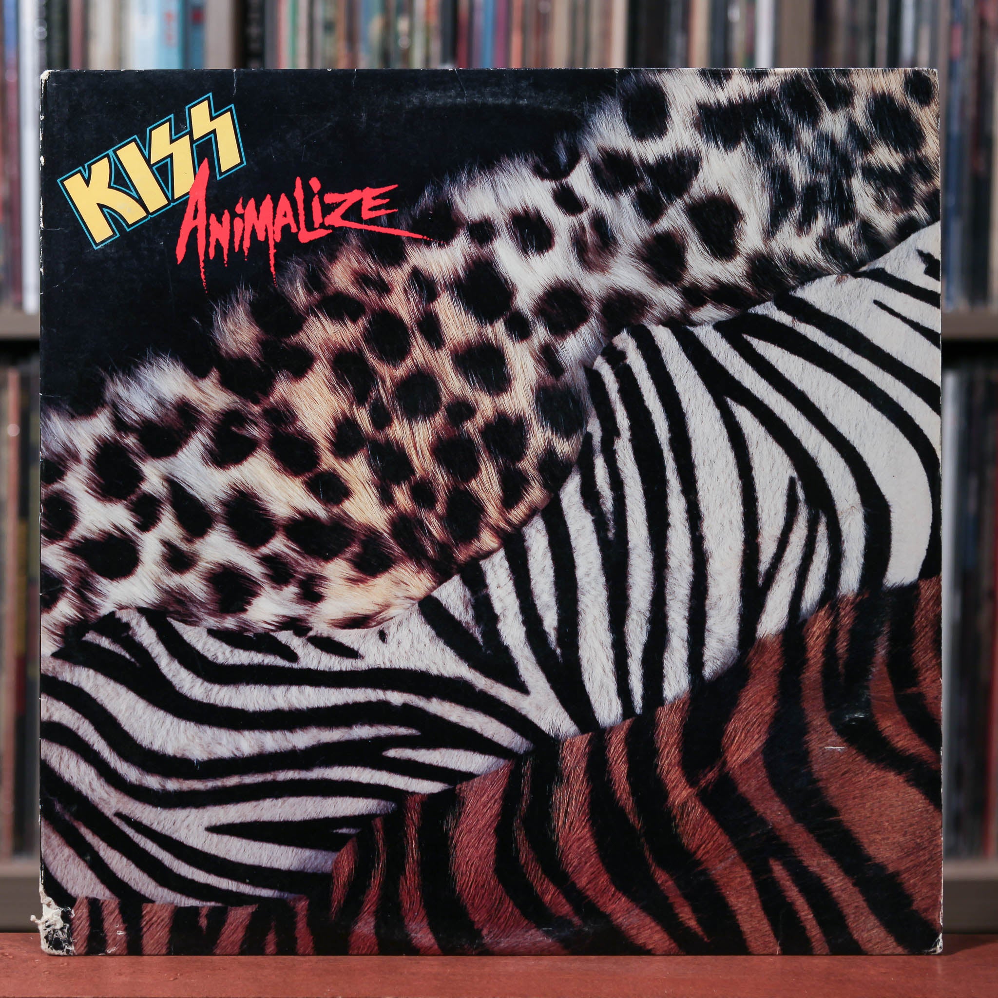 KISS - ANIMALIZE - 1984 UK VINYL LP ALBUM. VERL18. A1/B1