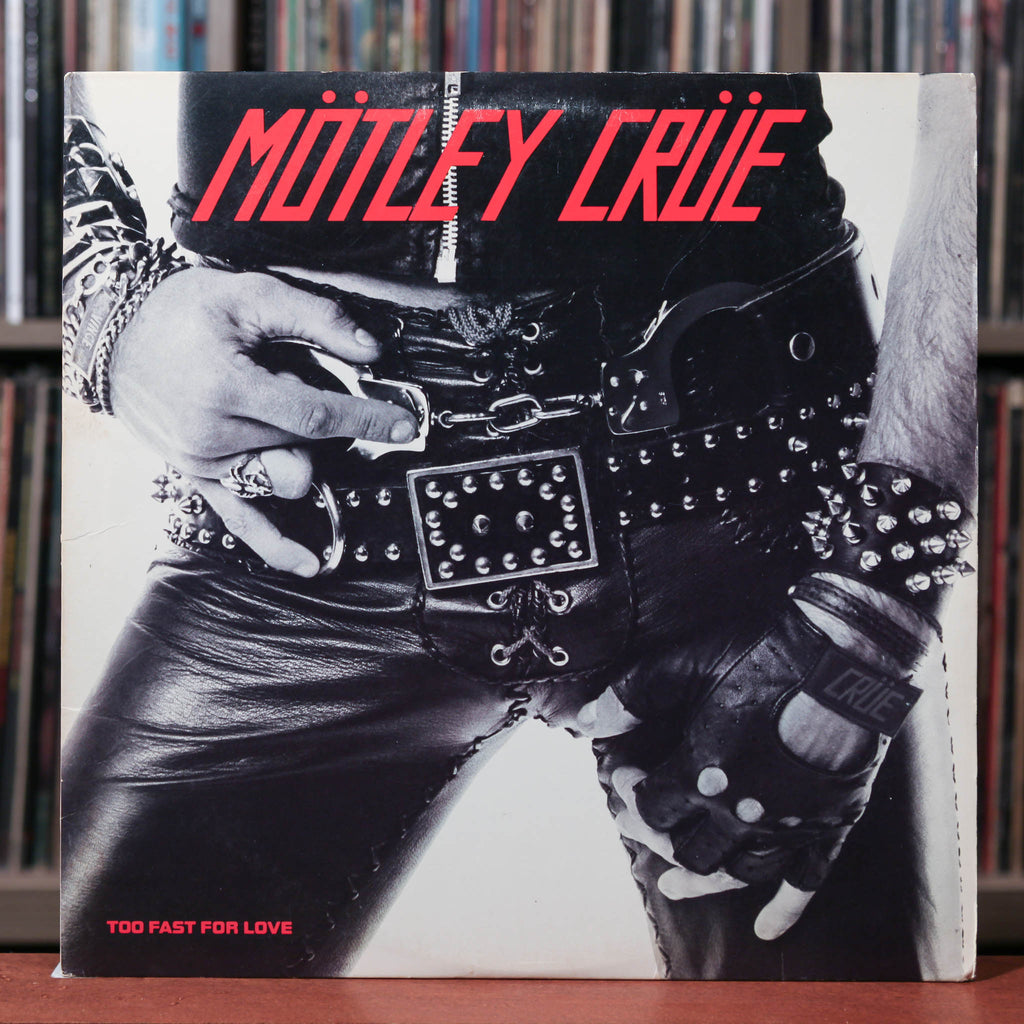MOTLEY CRUE 「TOO FAST FOR LOVE」 LP Mötley Crüe – Too Fast For Love – Vinyl (Yellow, Troubadour