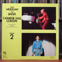 Load image into Gallery viewer, Gerry Mulligan &amp; Chet Baker - Carnegie Hall Concert - Volume 2 - 1975 CTI, EX/VG+
