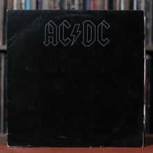 Load image into Gallery viewer, AC/DC - Back in Black - 1980 Atlantic, VG/VG+
