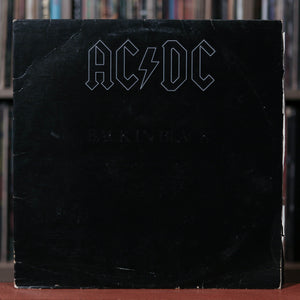 AC/DC - Back in Black - 1980 Atlantic, VG/VG+