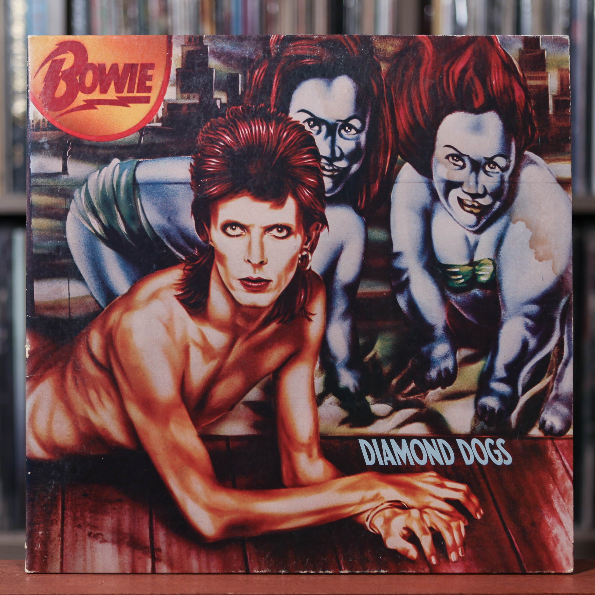 David Bowie - Diamond Dogs - 1974 RCA, VG+/EX