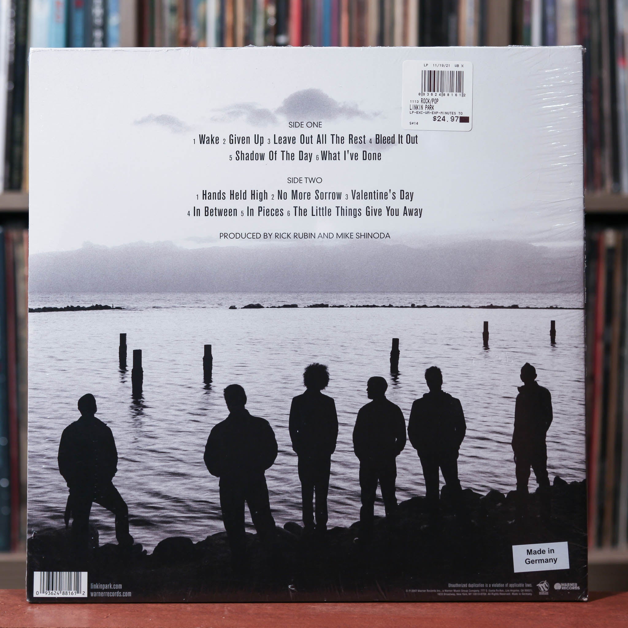 米LP Linkin Park Minutes To Midnight 093624998105 Warner Records /00400 Linkin Park: Minutes To Midnight Vinyl LP — TurntableLab.com