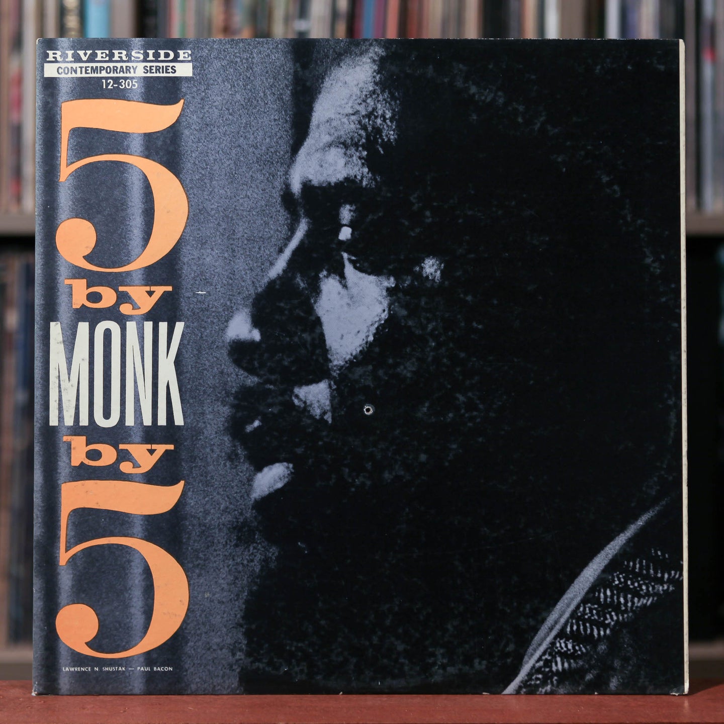 Thelonious Monk - 5 by Monk by 5 - MONO- 1959 Riverside - VG+/VG+