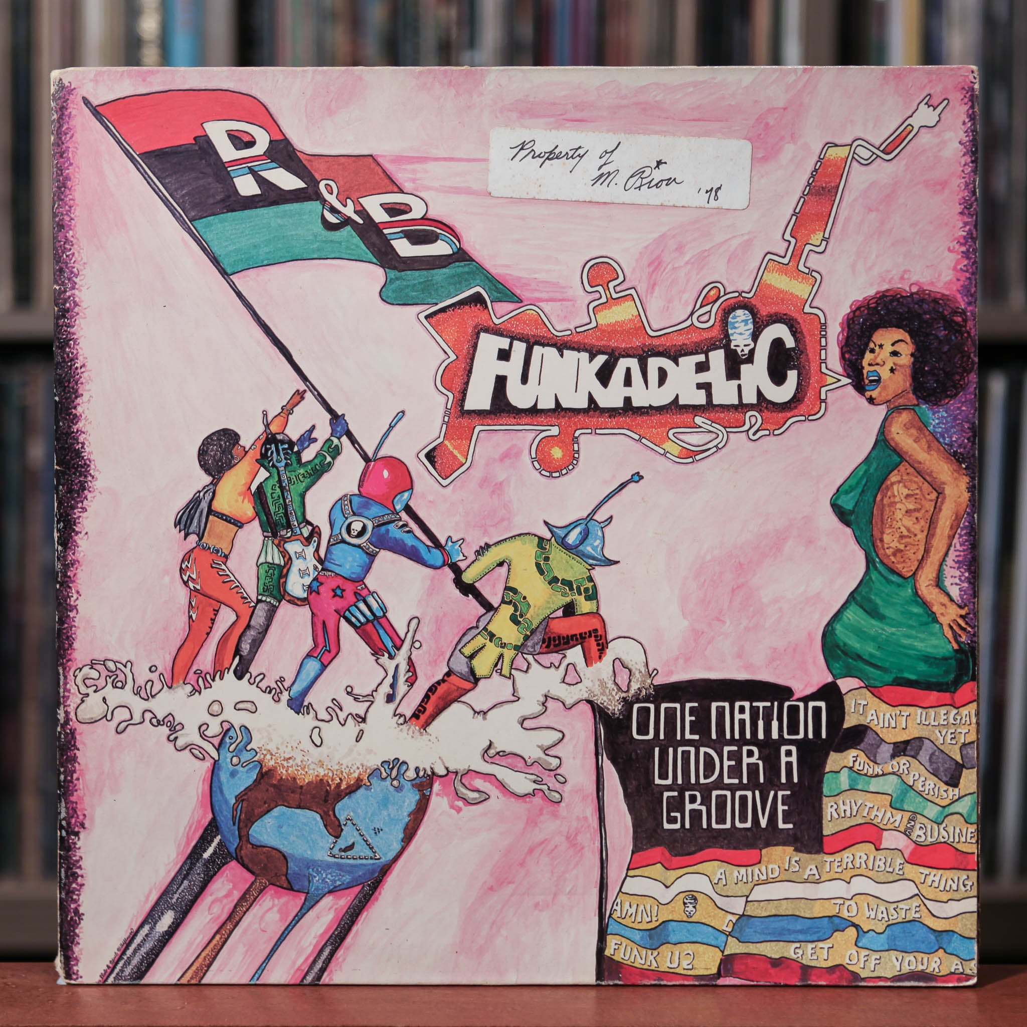Funkadelic - One Nation Under A Groove - 1978 Warner, VG/VG